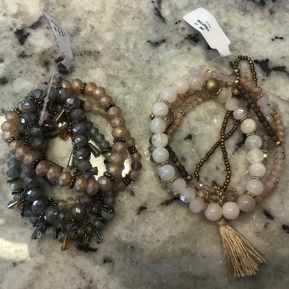 Crystal Bracelets NWT Bundle